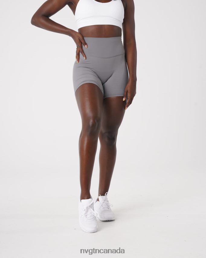 NVGTN Fitness Women Signature 2.0 Shorts Grey HJXFTJ455
