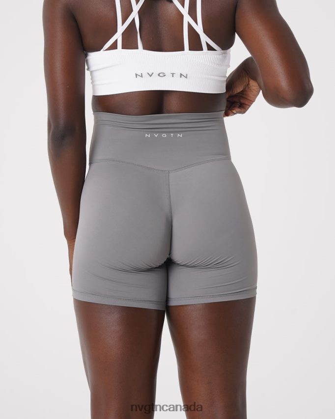 NVGTN Fitness Women Signature 2.0 Shorts Grey HJXFTJ455