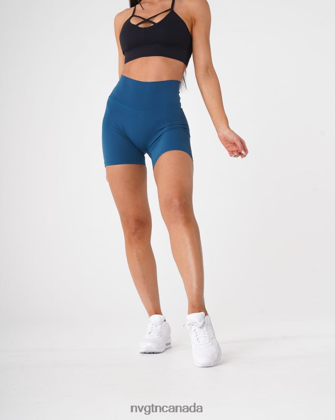 NVGTN Fitness Women Signature 2.0 Shorts Pacific Blue HJXFTJ466