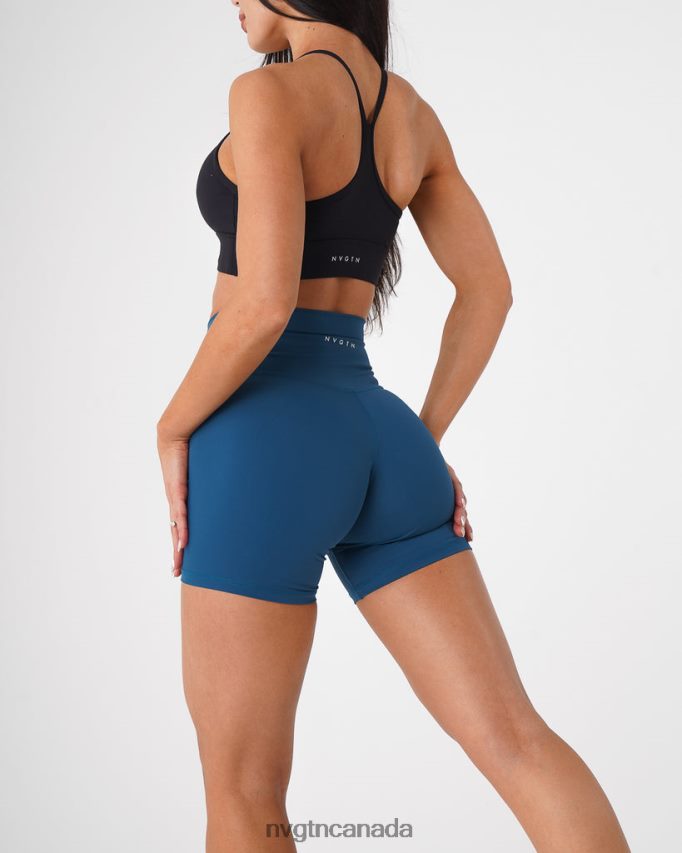 NVGTN Fitness Women Signature 2.0 Shorts Pacific Blue HJXFTJ466