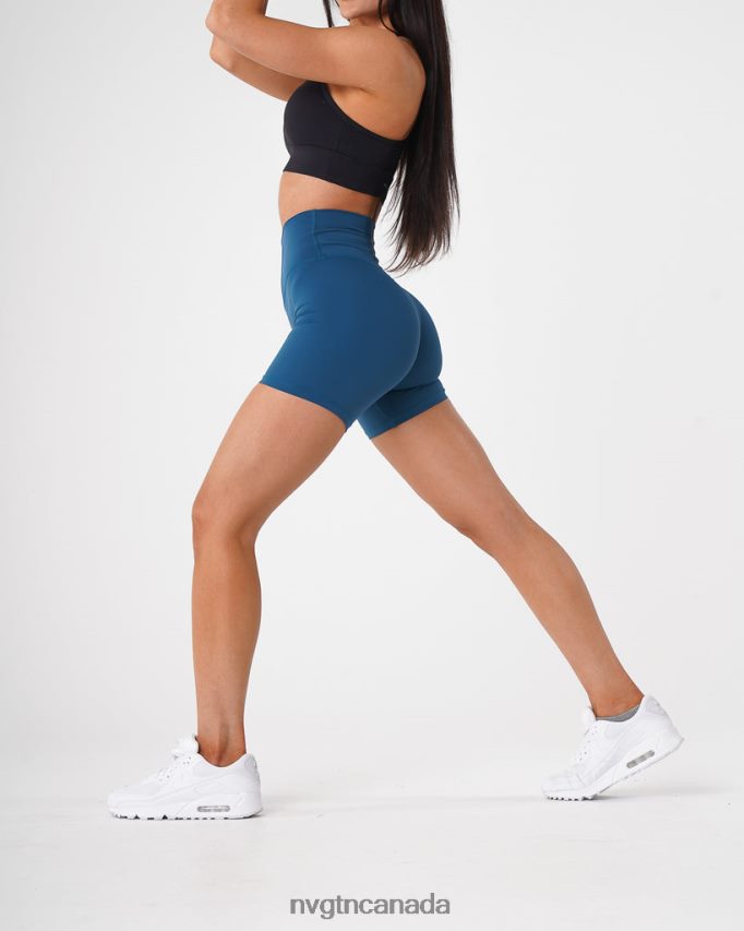 NVGTN Fitness Women Signature 2.0 Shorts Pacific Blue HJXFTJ466
