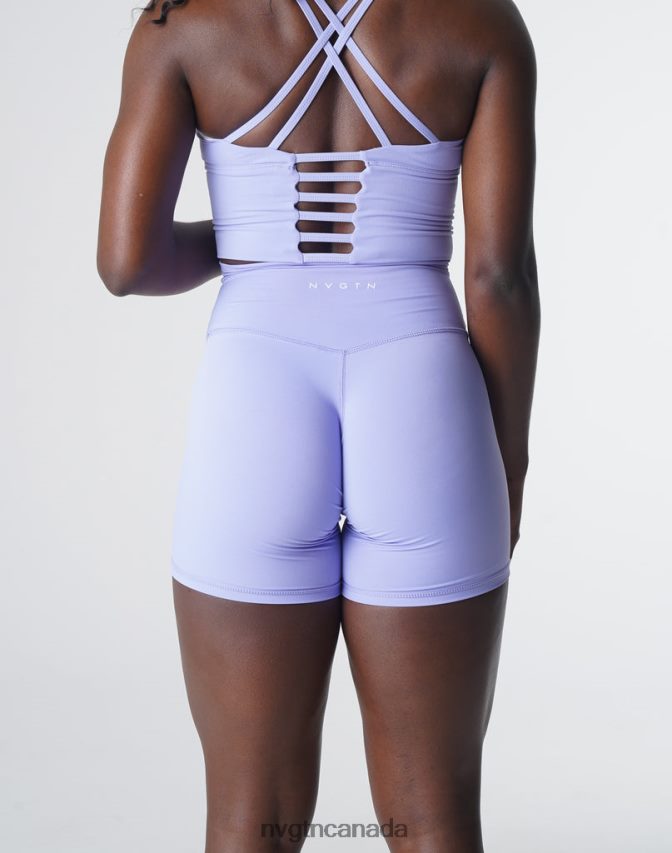 NVGTN Fitness Women Signature 2.0 Shorts Periwinkle HJXFTJ435