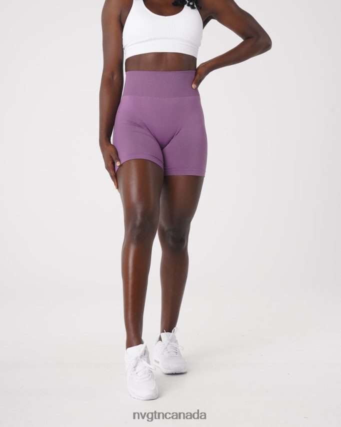NVGTN Fitness Women Solid Seamless Shorts Orchid HJXFTJ463