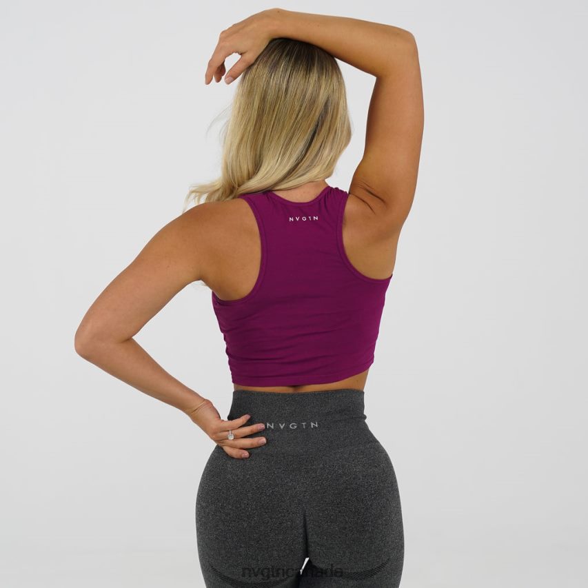 NVGTN Fitness Women OG Tank Red Violet HJXFTJ287