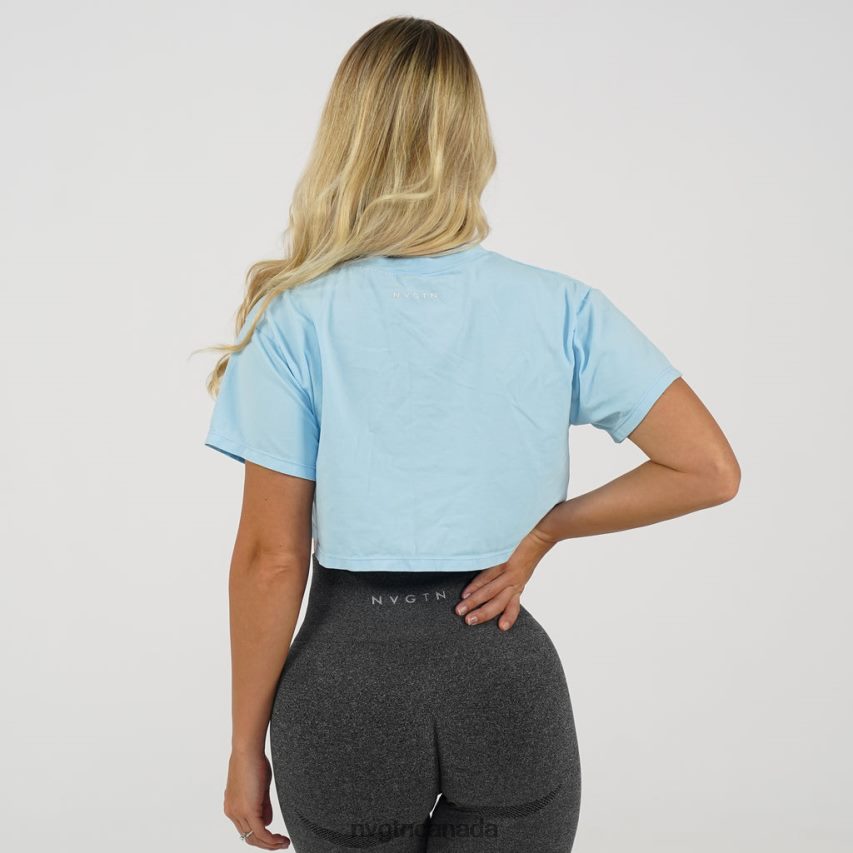NVGTN Fitness Women Everyday Tee Baby Blue HJXFTJ309