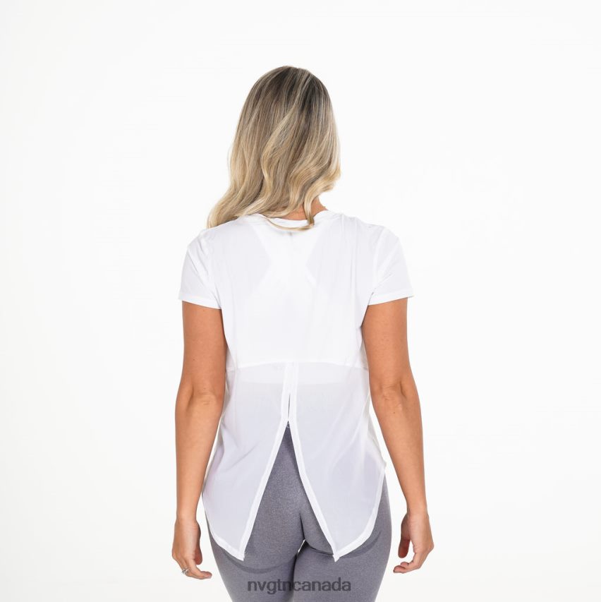 NVGTN Fitness Women Lavish Tee White HJXFTJ272