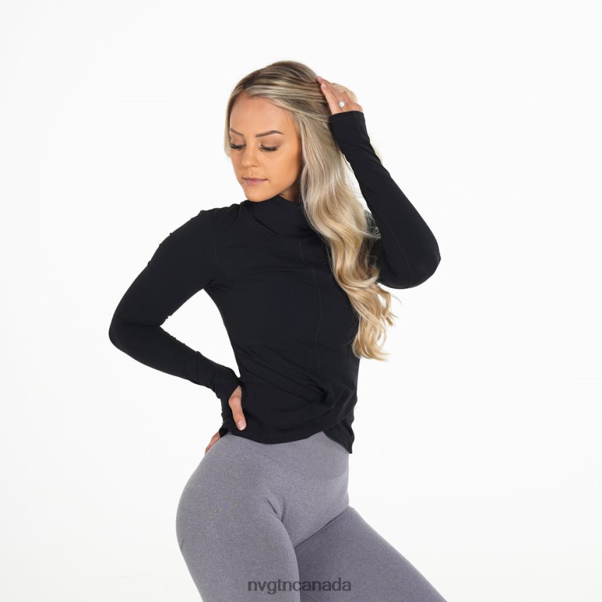 NVGTN Fitness Women Focus Pullover Black HJXFTJ270