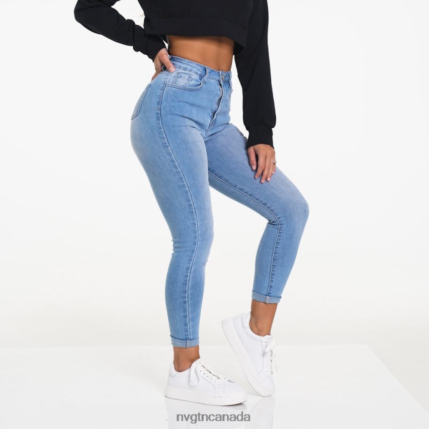 NVGTN Lifestyle Women NavishapeJeans Light Wash HJXFTJ741