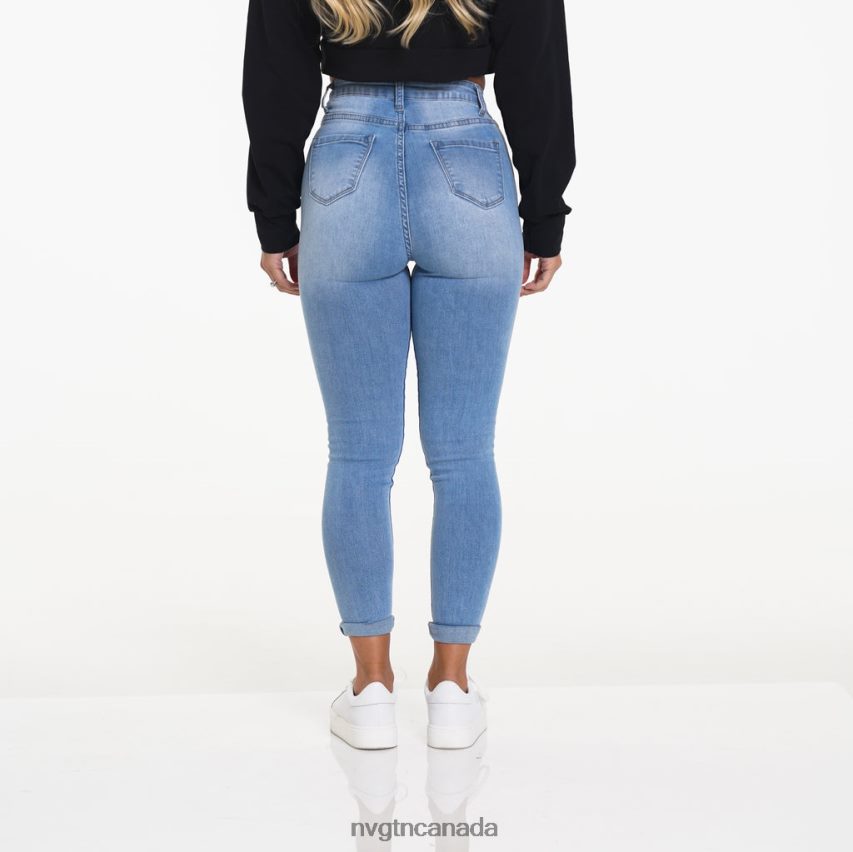 NVGTN Lifestyle Women NavishapeJeans Light Wash HJXFTJ741